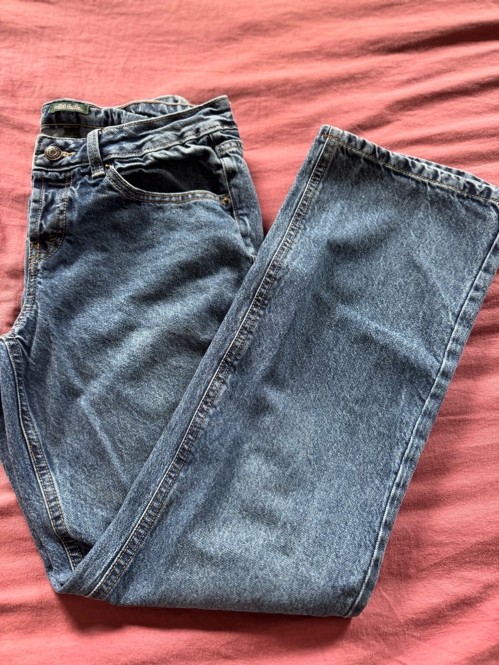 Women's Lowrise Bootcut Denim Jeans in Blue